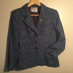 Vintage Jaeger Donegal Blazer & Avon Pin